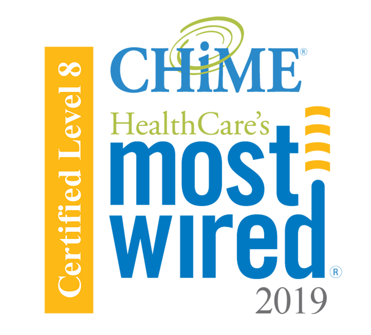 CHIME Most Wired Logo